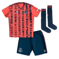 Camiseta Everton James Tarkowski #6 Segunda Equipación Replica 2023-24 para niños mangas cortas (+ Pantalones cortos)